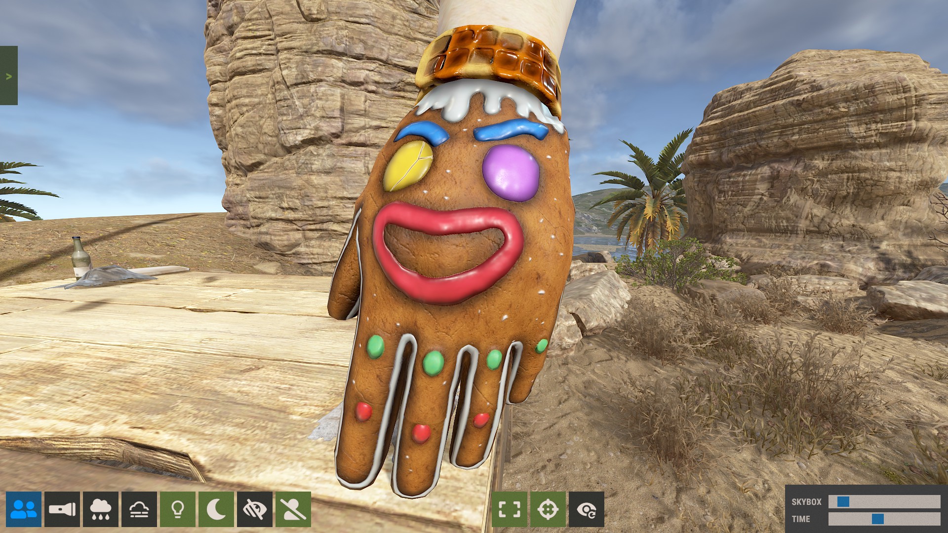 Gingerbread Tactical Gloves