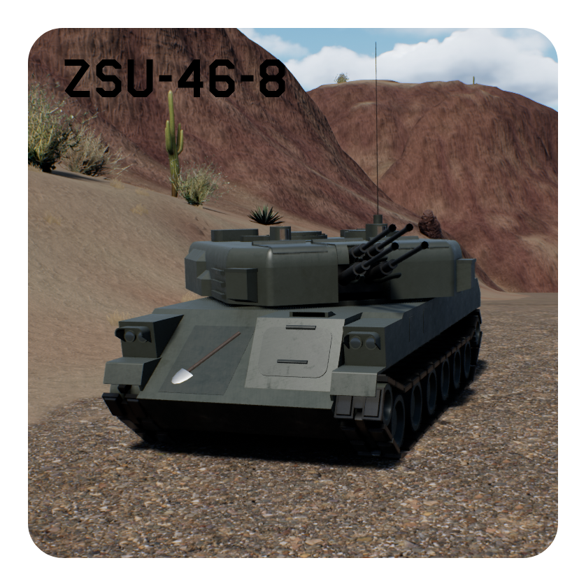 ZSU-46-8 SPAAG preview