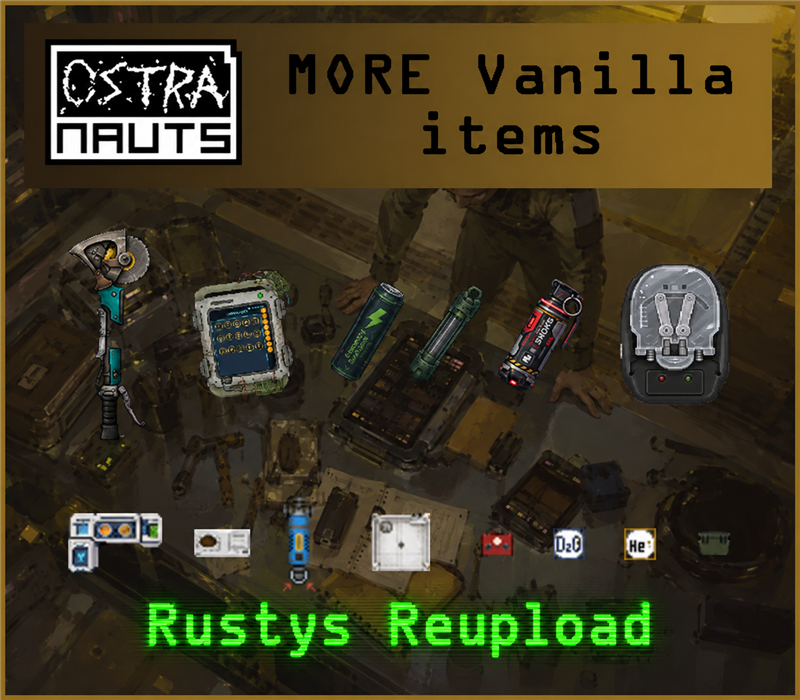 More Vanilla Items Rusty reupload preview