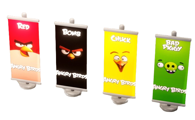 Angry Birds Digiverse Banners