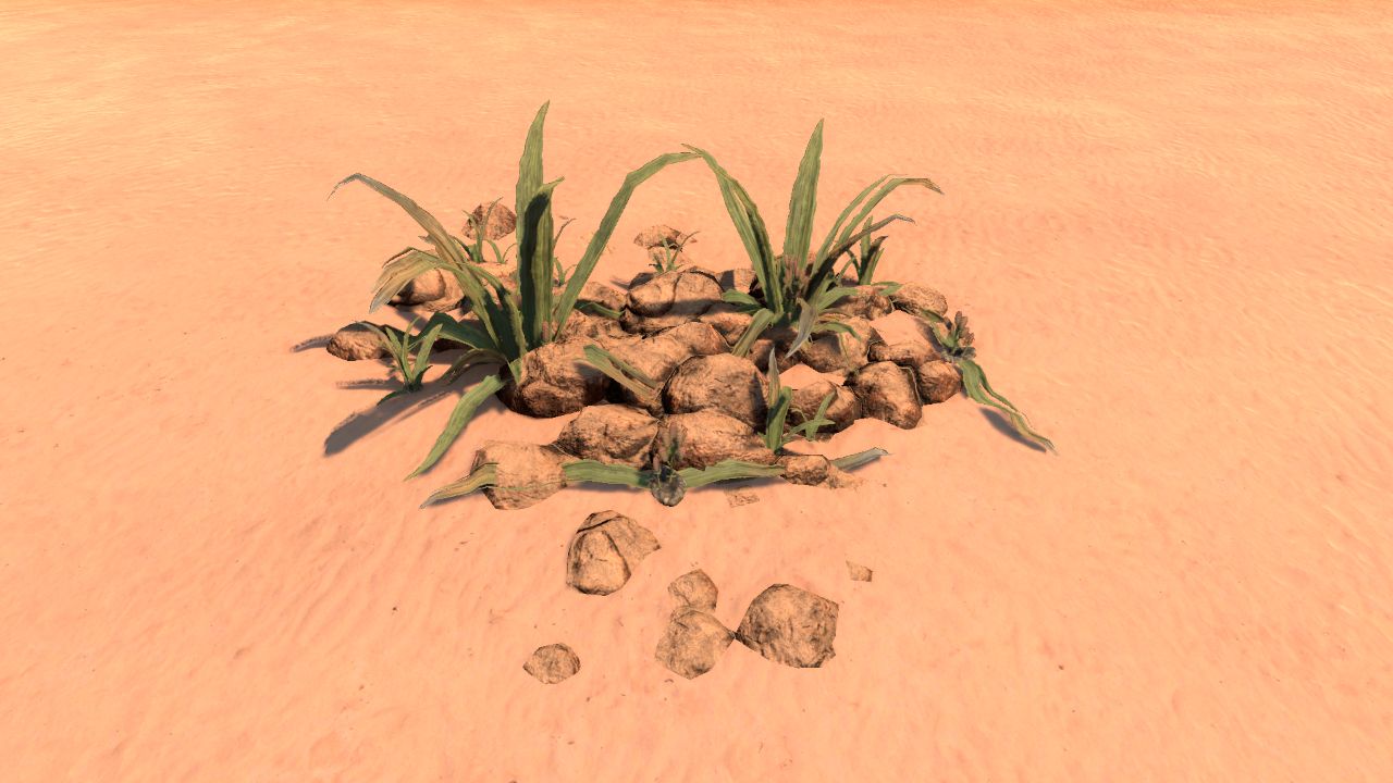 Paleo desert cluster