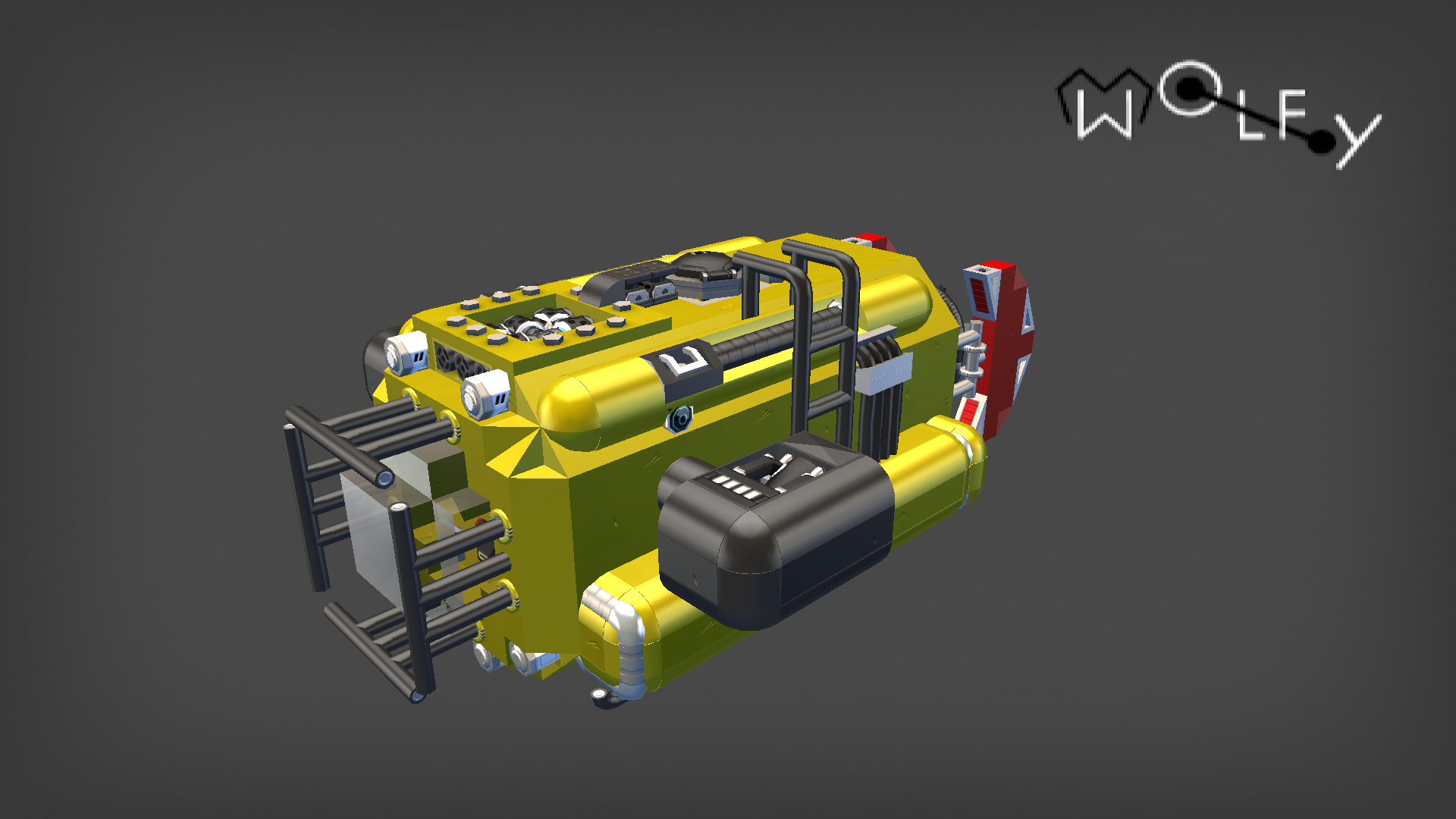 Deep Sea Exploration Submarine