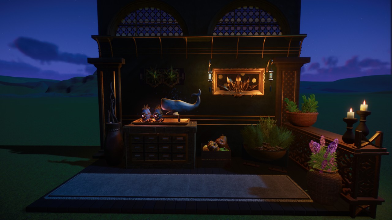 Decor for Apothecary Shop