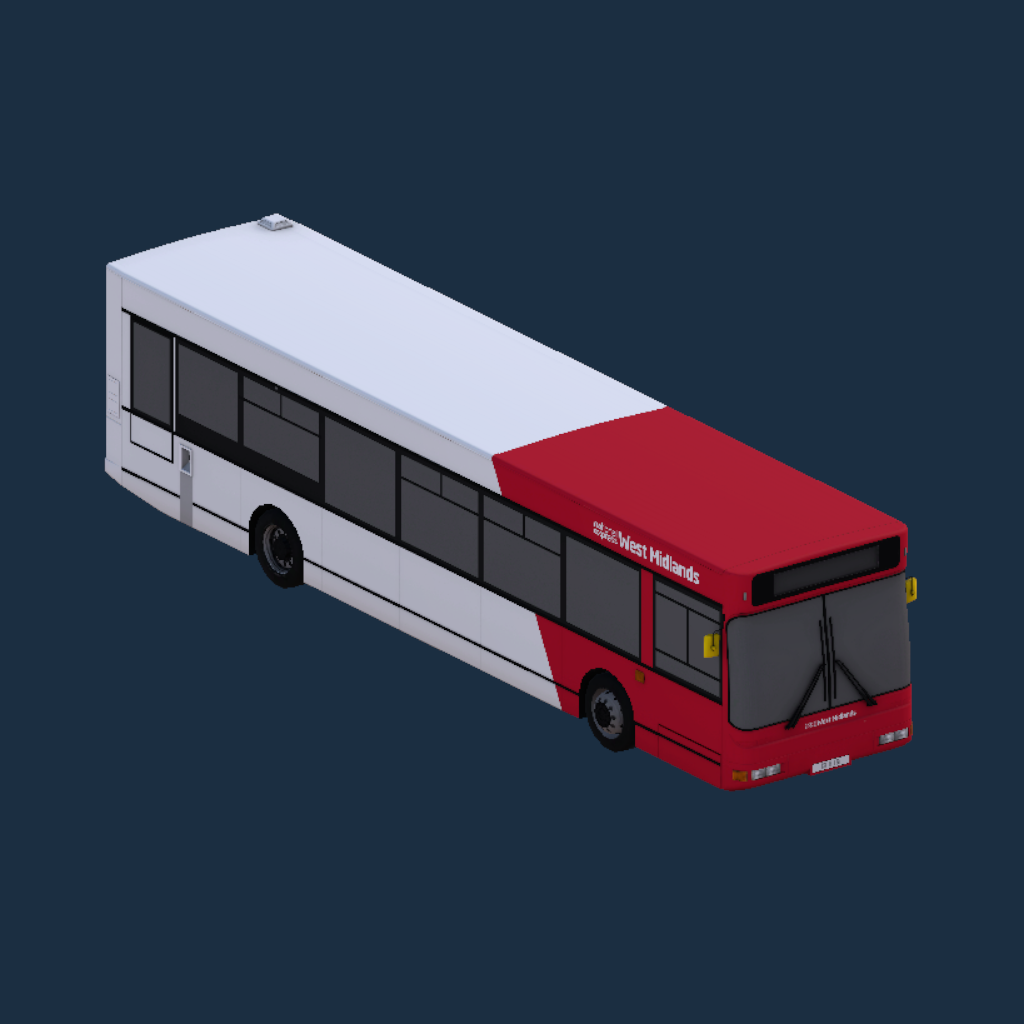 NXWM Red + White Plaxton Prestige