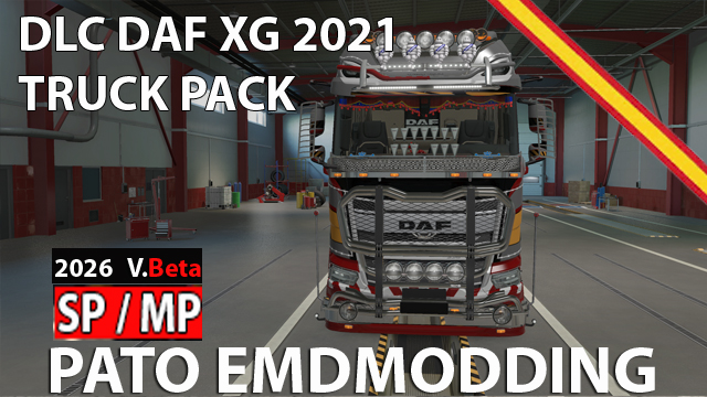 dlc Pato Daf XXL 2021 XG/XG+ Truck Pack SP/MP