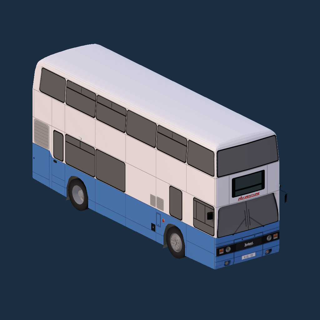 Leyland Titan Nu-Venture White & Blue