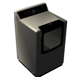 Maytag Bravos XL Dryer - Stainless Steel