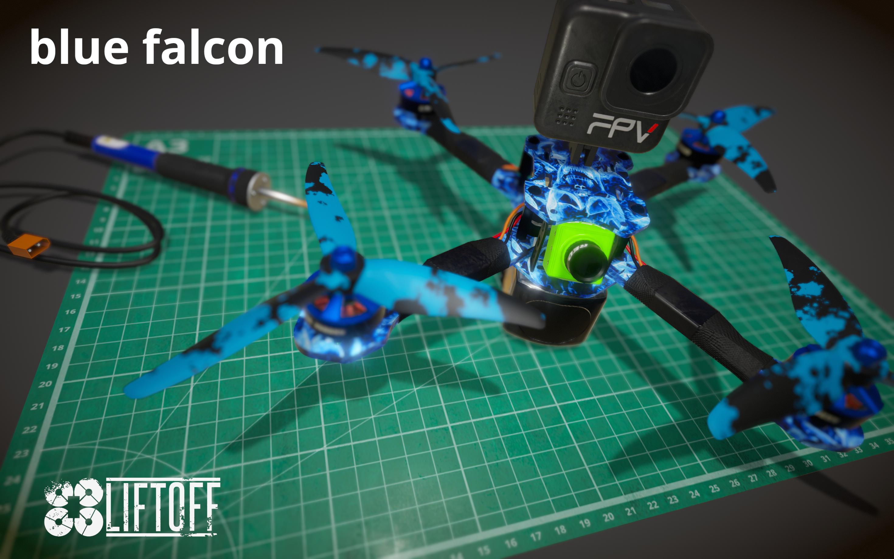 blue falcon