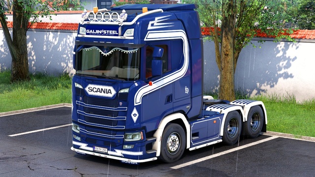 Scania S PGR/Swap body Skin Gaijin Steel/hollandStyle