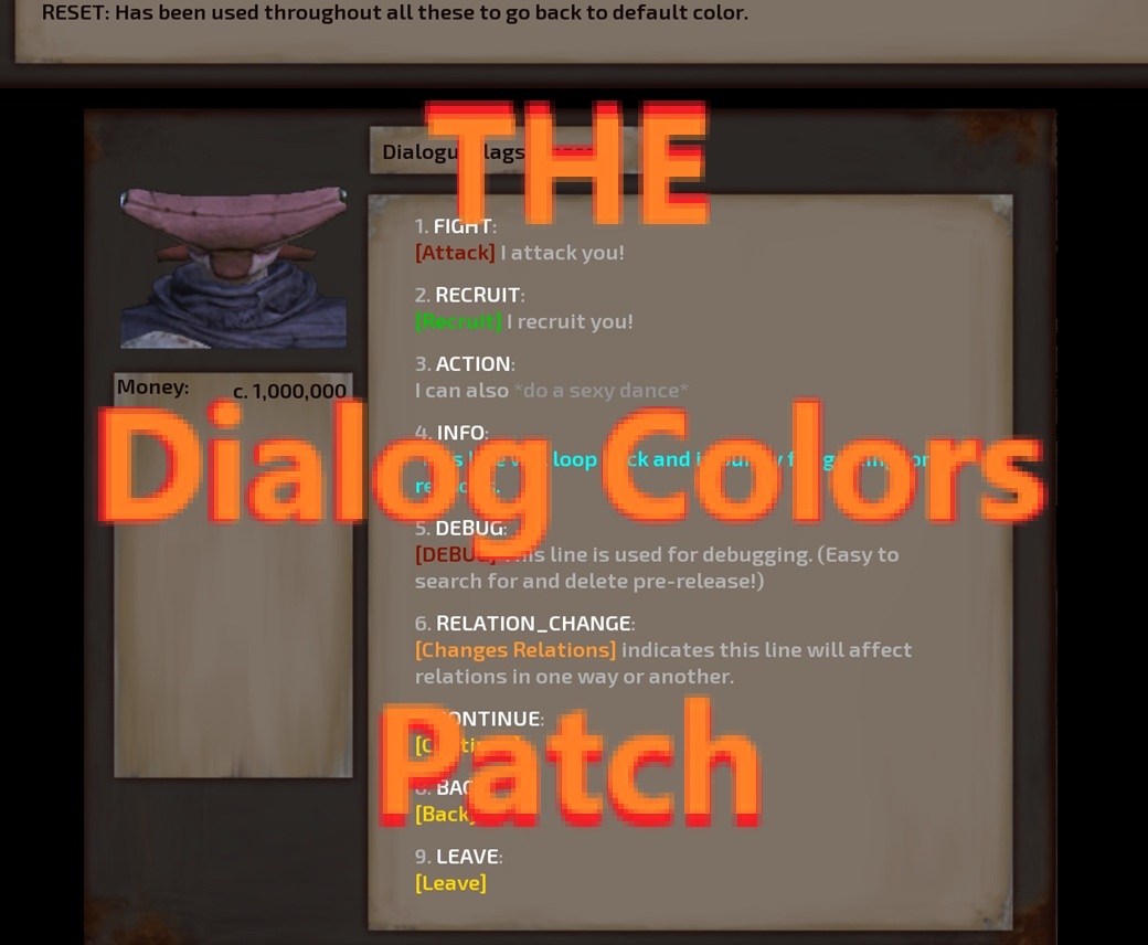 THE Dialog Colors Patch