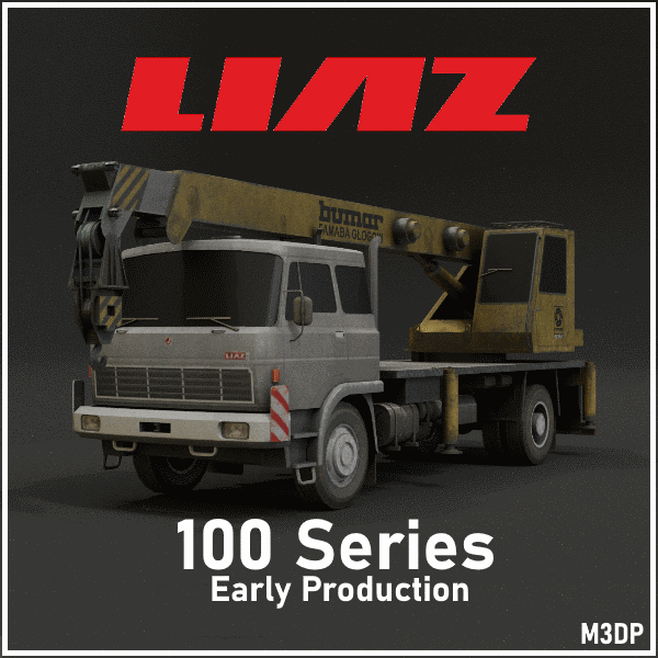 LIAZ 100 series. Early prod. preview