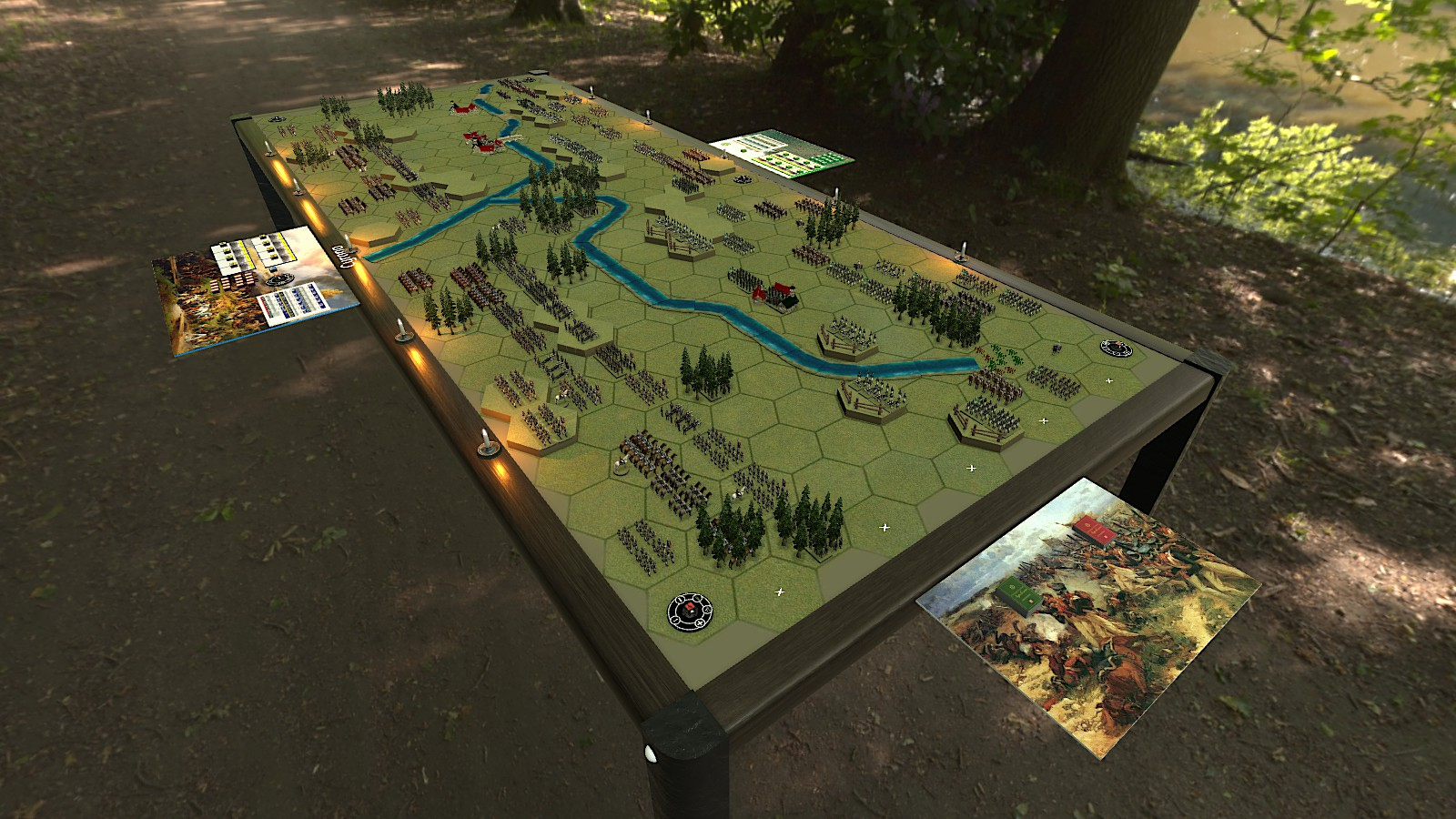 The LGB Battle of Borodino (Borodino and Raevsky Redoubt) for "C&C: Napoleonics"