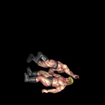 Corkscrew Split-Leg Moonsault