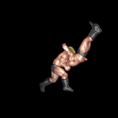 Kneeling Front Powerslam
