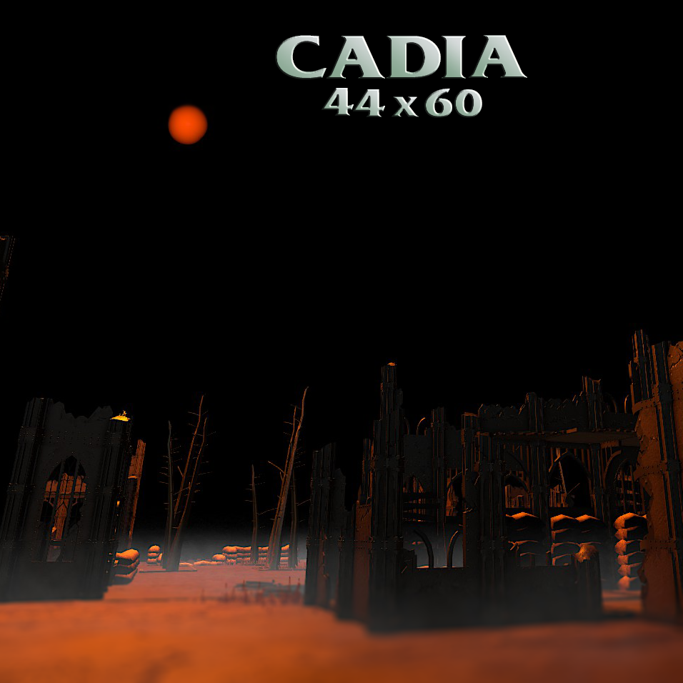 CADIA 44x60 Strike Force FTC 40k map
