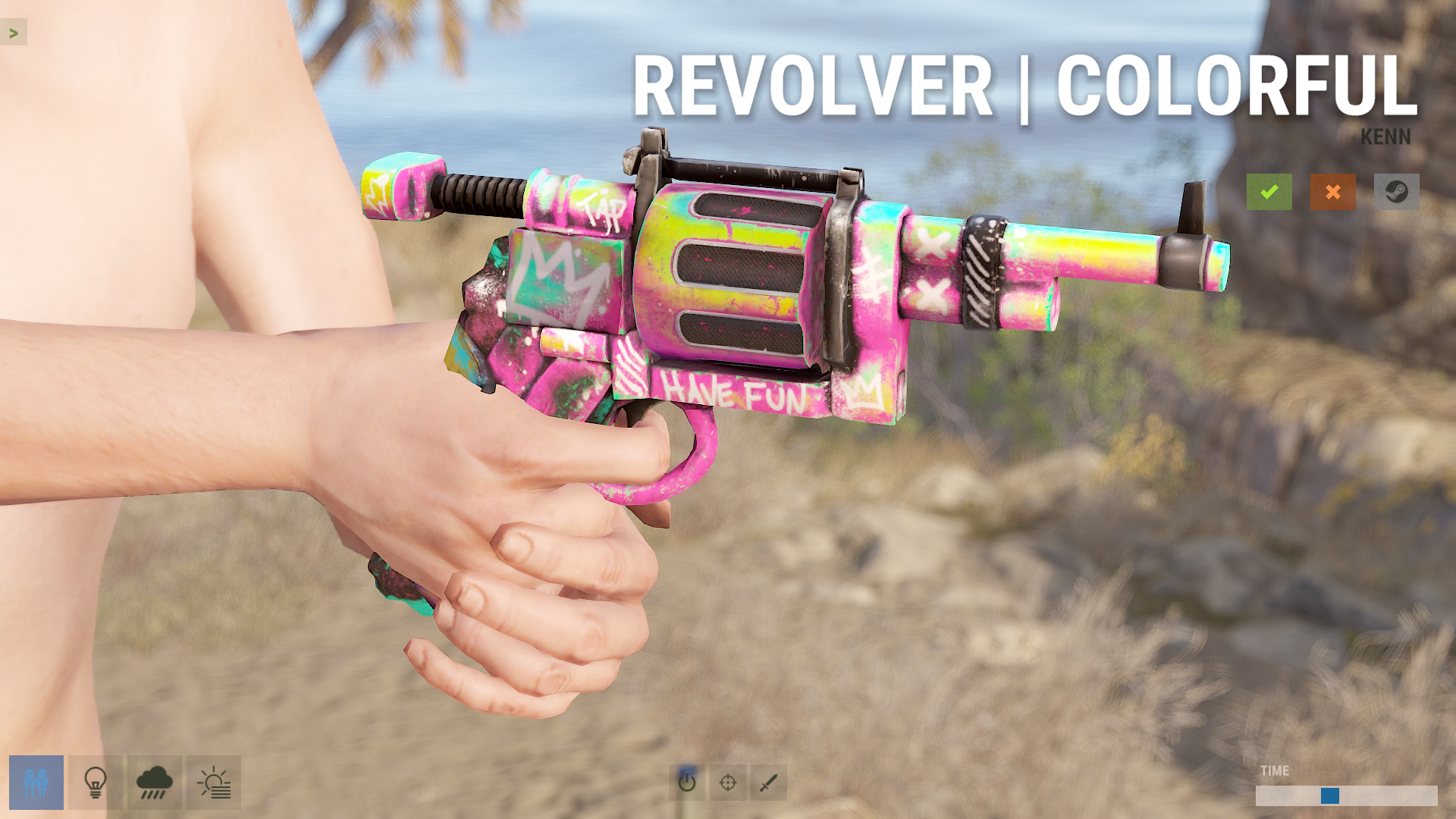Colorful Revolver