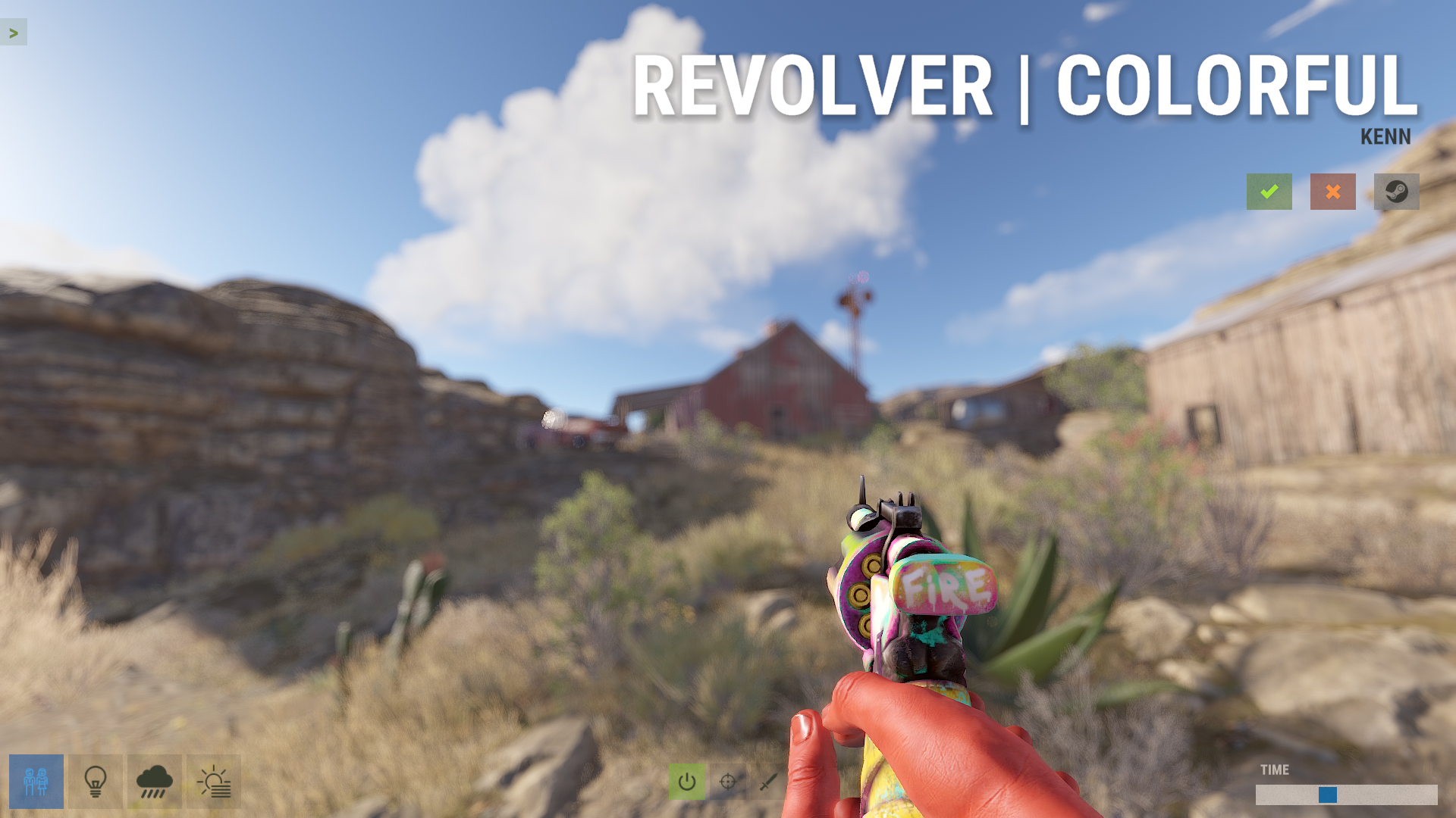 Colorful Revolver