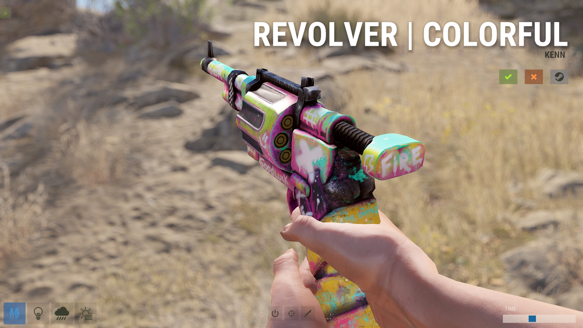 Colorful Revolver