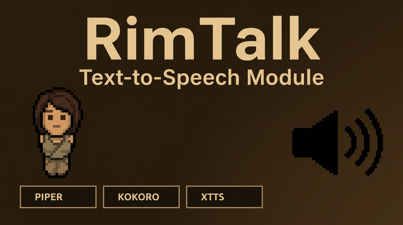 RimTalk TTS Local mod preview for RimWorld