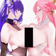 原神 雷电将军 八重神子丨Genshin Impact Yae Miko Raiden Shogun