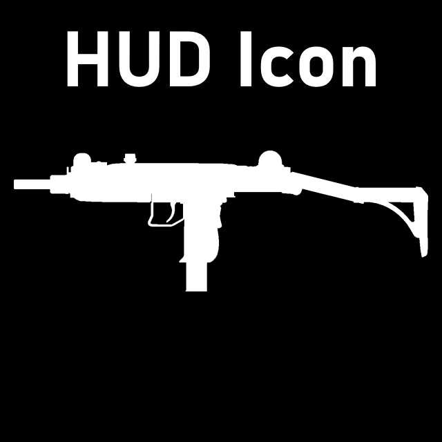 Resident Evil Requiem - GAL Extended Buttstock HUD Icon (SMG)