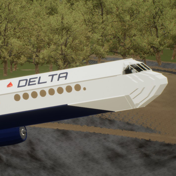 Softbody AIR LINER Airbus A330-300 Delta Airlines [REMASTERED]