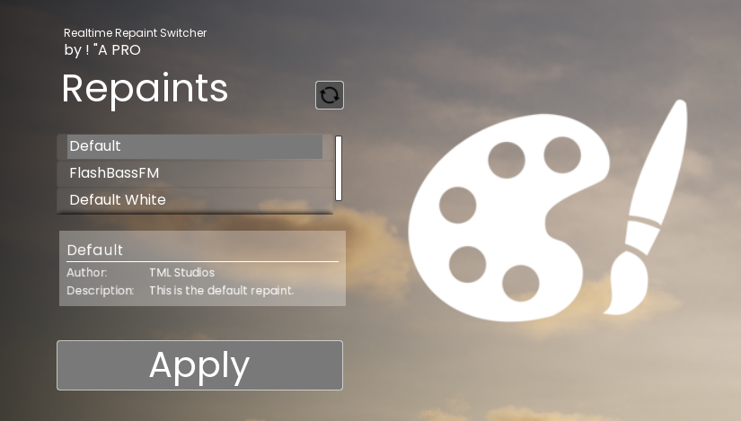Repaint Tool [EXPERIMENTAL] preview