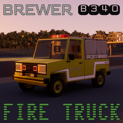 1985 Brewer B340 Sport Fire Truck