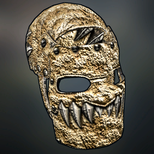 Desert Ghost Metal Facemask