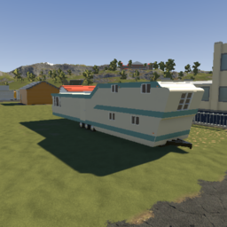 10x50 1950's Smoker Vista-Liner mobile home