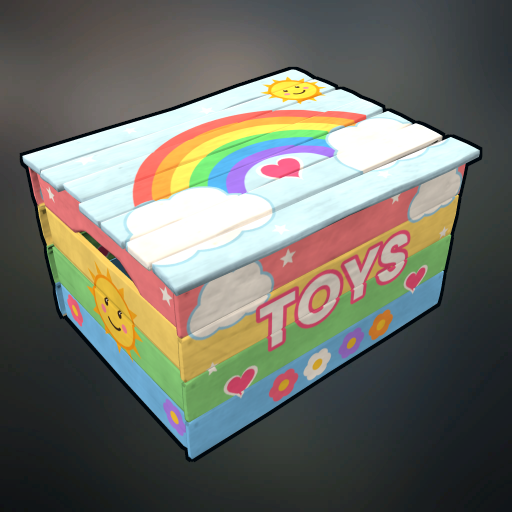 box rainbow sunshine
