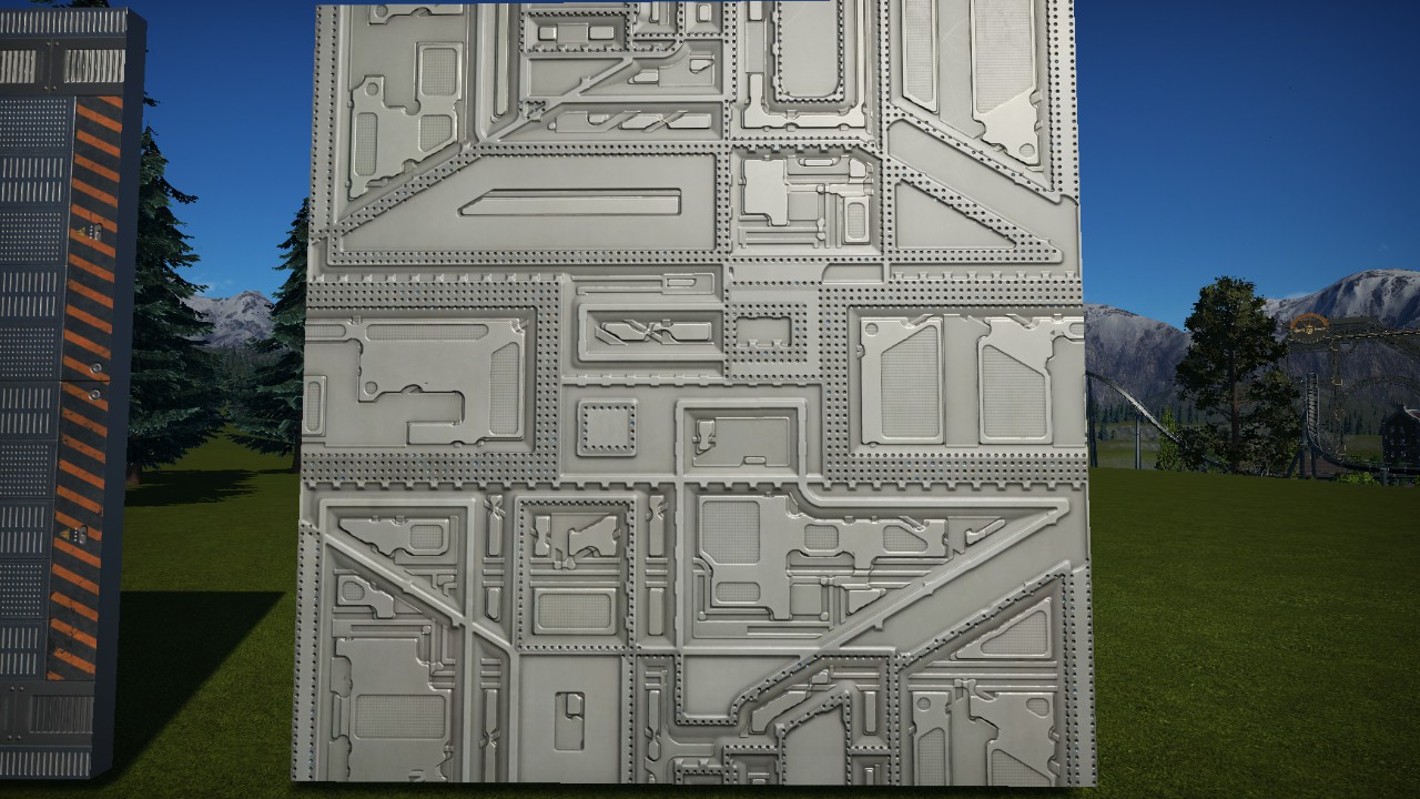 (SF) Sci-Fi Wall Piece 4M Type B