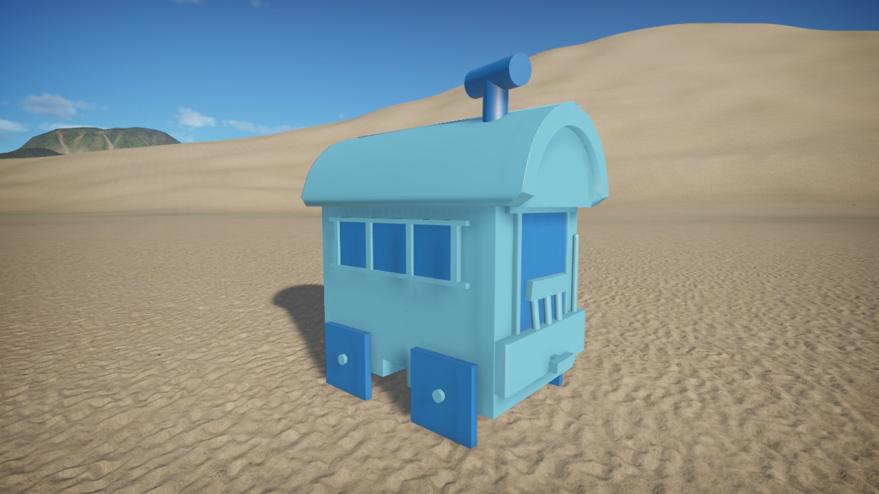 RECOLORABLE WAGON - SECTION 1