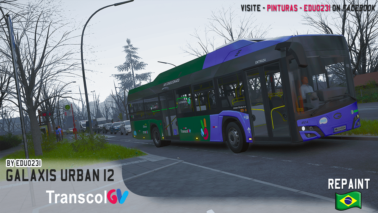 Nova Transporte - ES | Galaxy Urban 12m2D /12m3D| Version V1.1