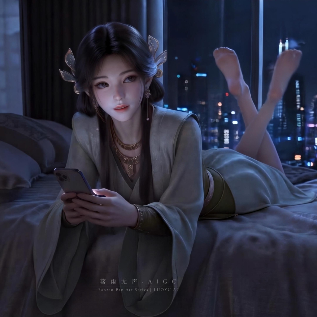 梅凝玩手机-凡人修仙传-落雨无声 preview