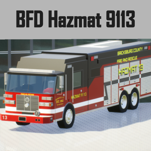 Bricksburg County Hazmat Truck 9113