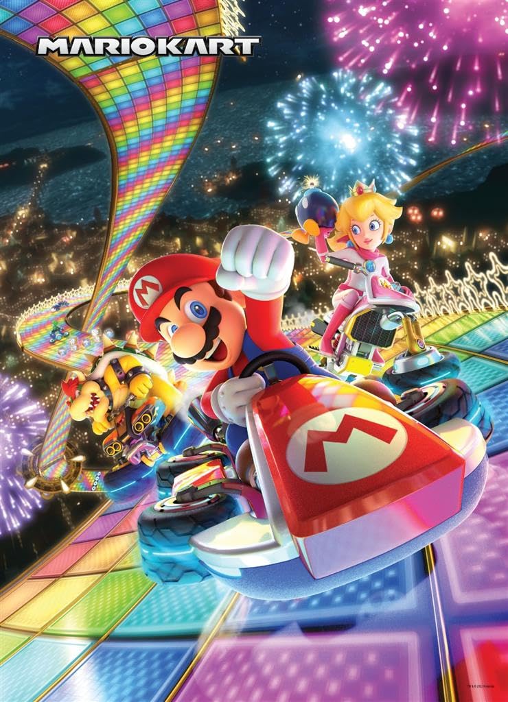 Rainbow Road Mario Kart 8 (N64)