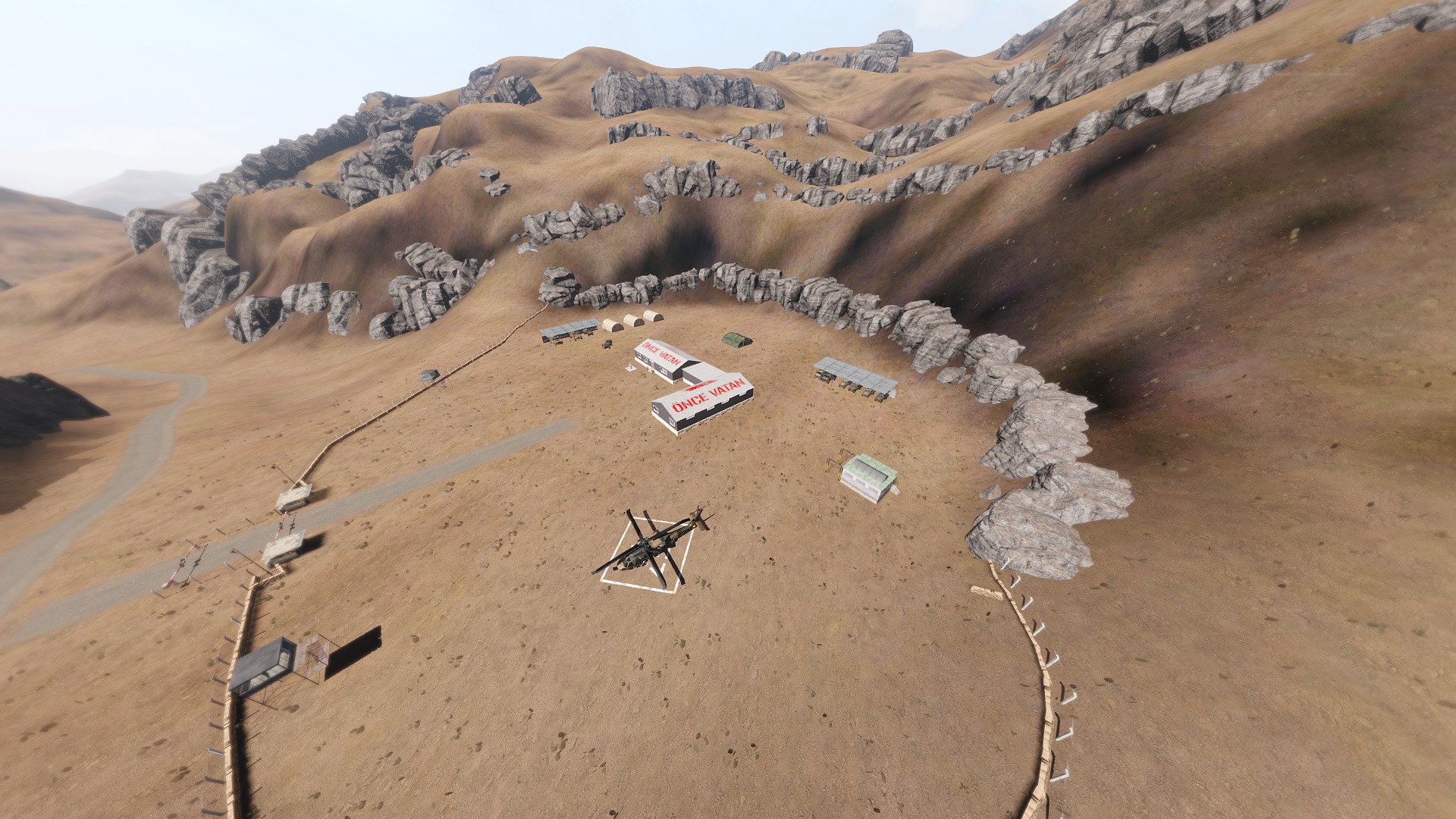 Arma 3 Çeliktepe Karakolu Map | Turkish base
