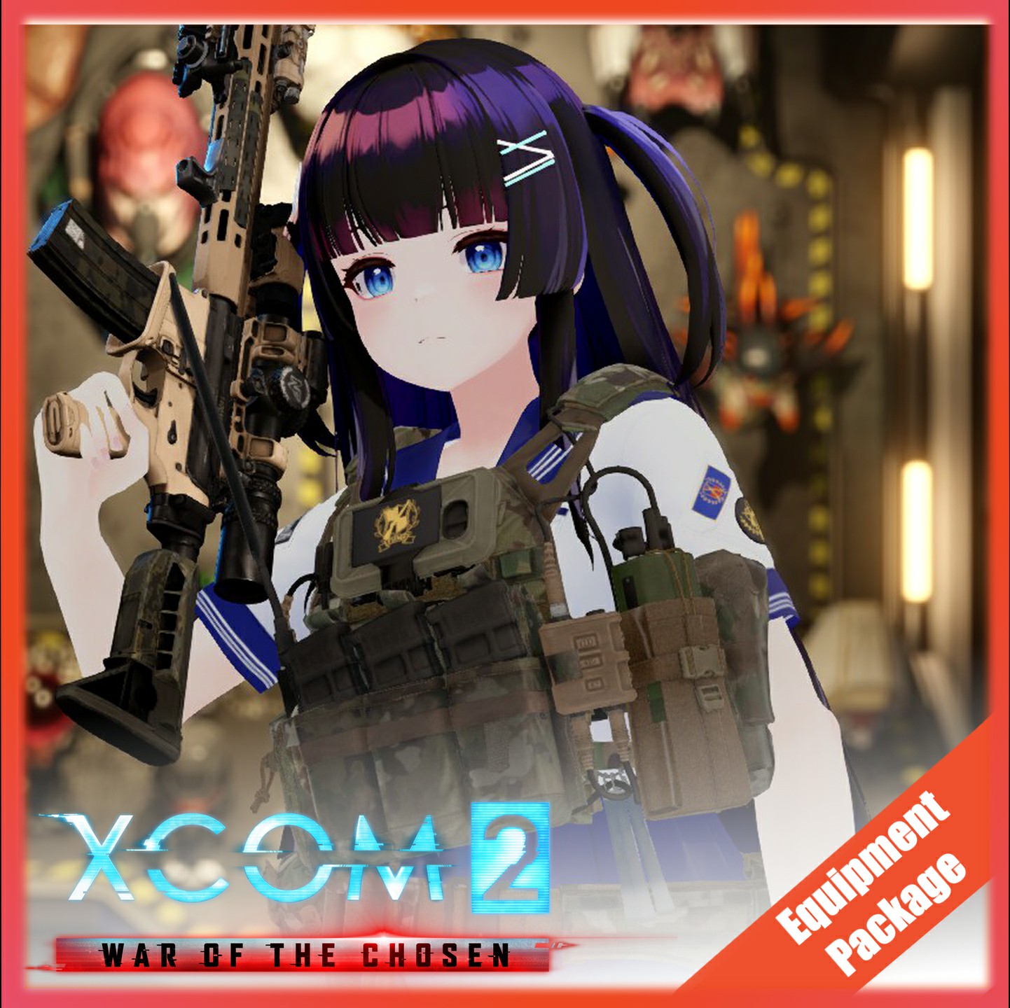 戦闘女子高生SET[装备造型包] preview