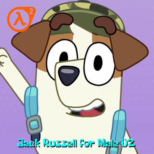 Jack Russell (Bluey) for Male 02 (HL2)