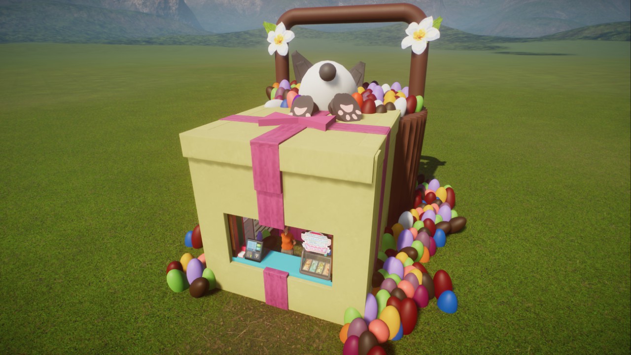 🐇🥚 Easter egg shop with bunny 🥚🐇