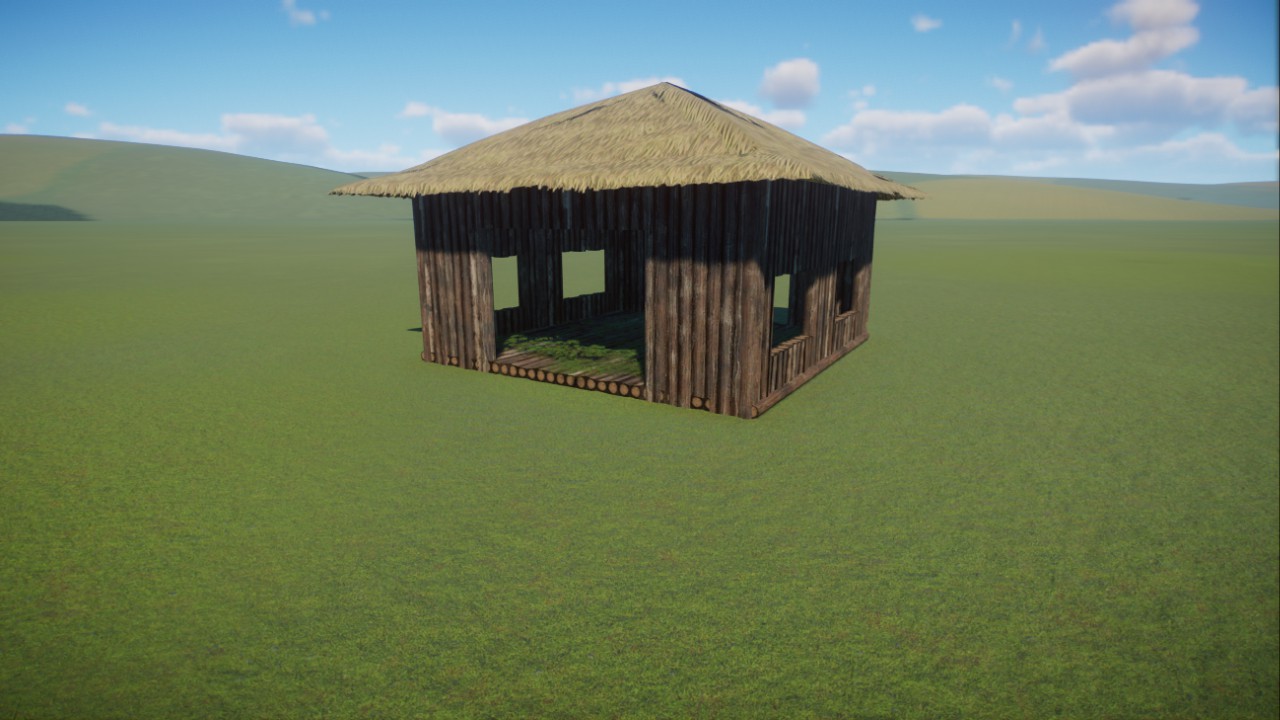 Wooden Tree Hut