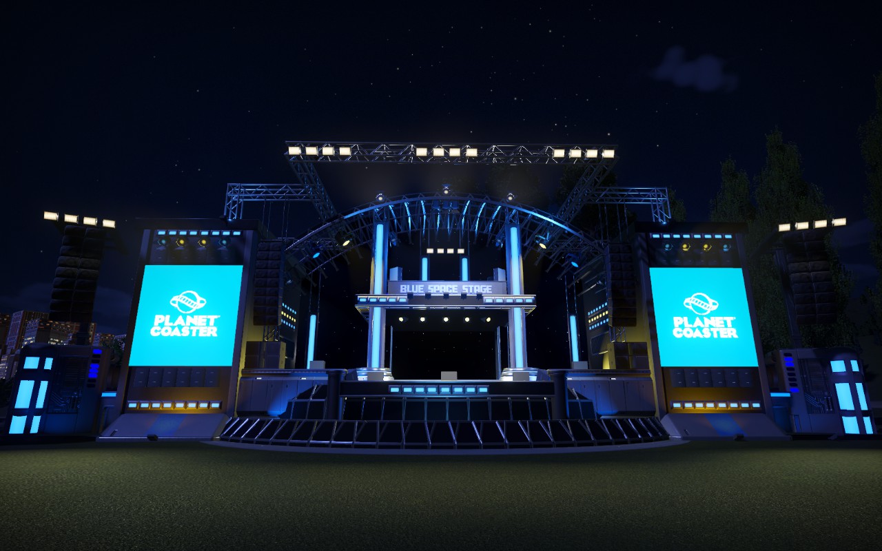 Blue Space Stage