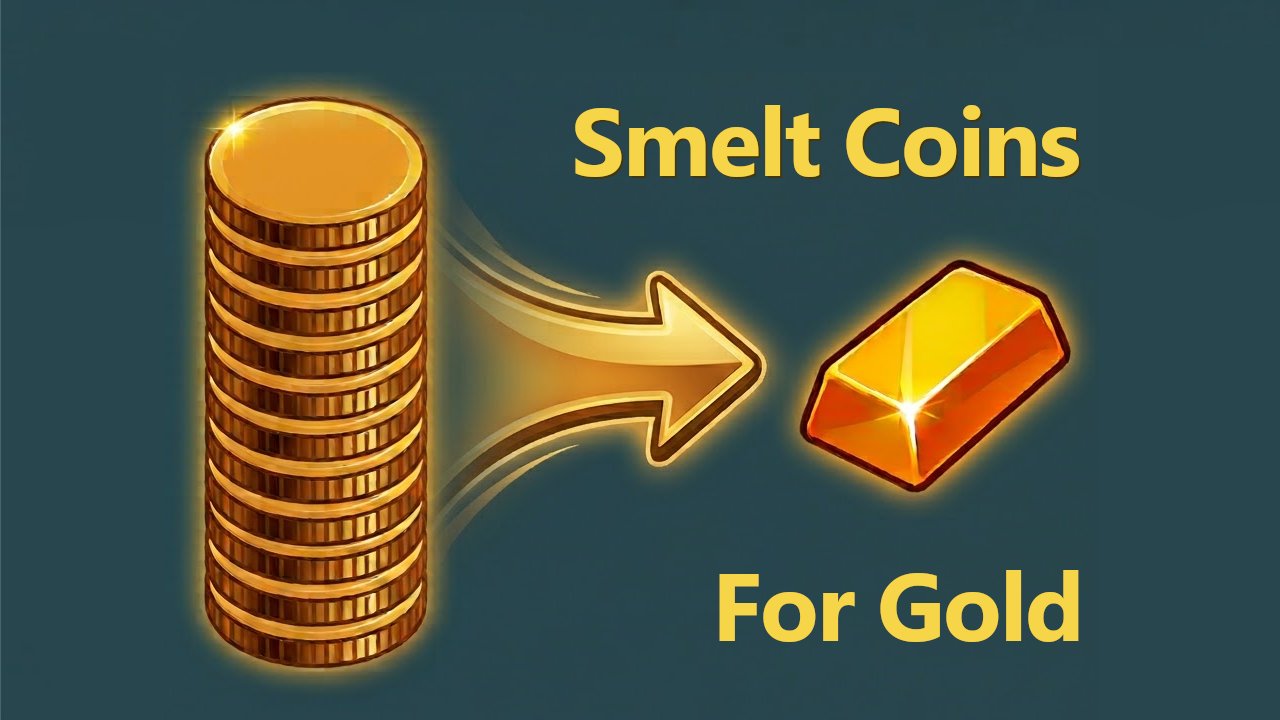 Smelt Coins for Gold