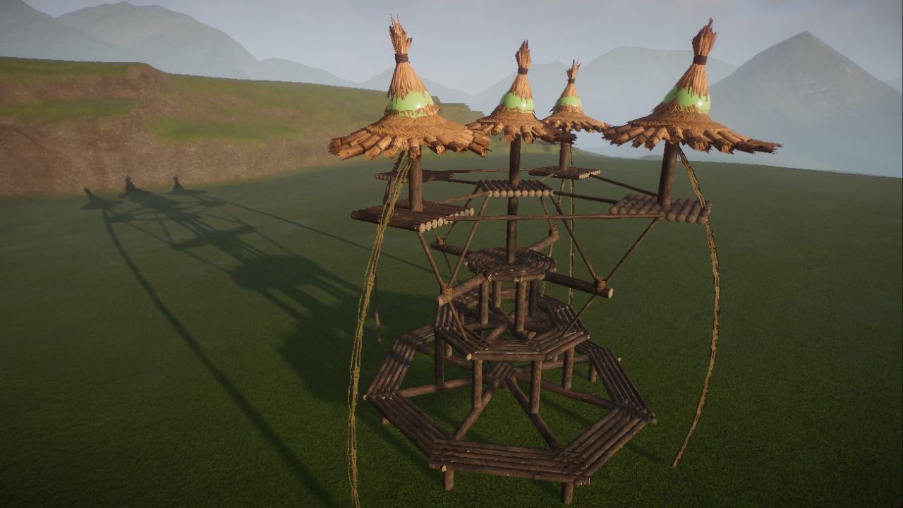 Climbing frame monkeys, Kletterrahmen
