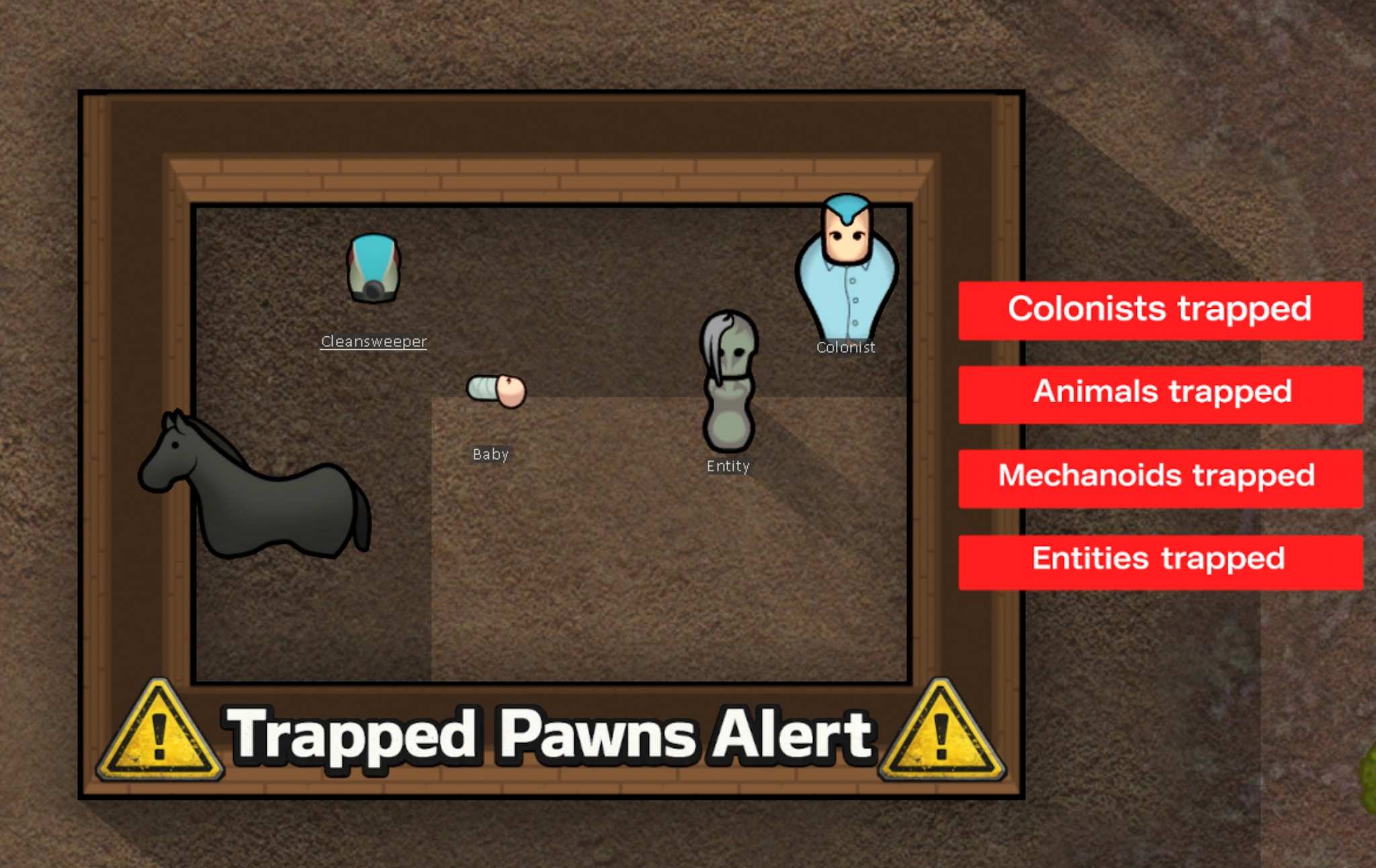 Trapped Pawns Alert