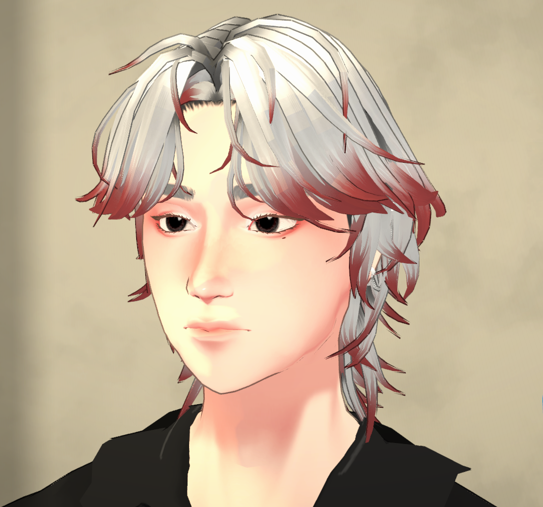Shortish wolf cut (CC) (hair)