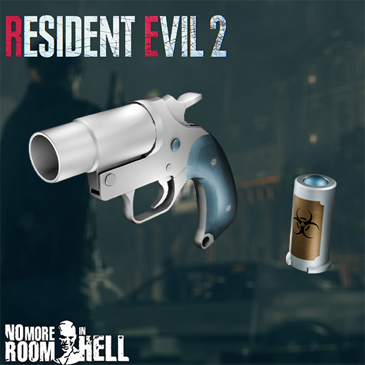 [RE2R] G-Virus Antibody Launcher Replaces Flare Gun