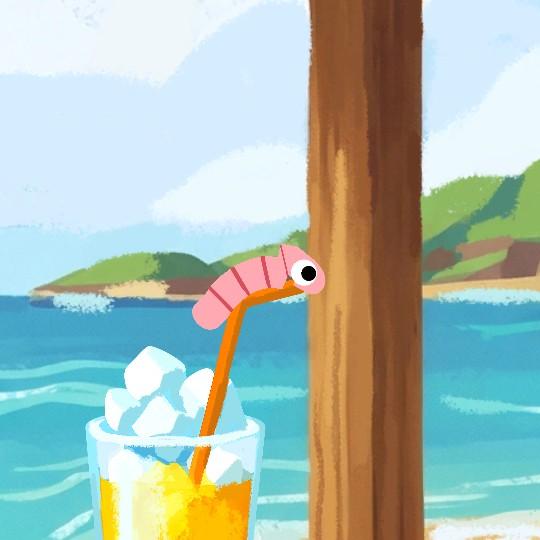 Selfie Worm Photo
