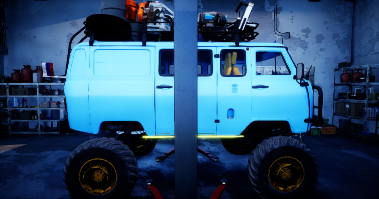 UAZ Monster Truck